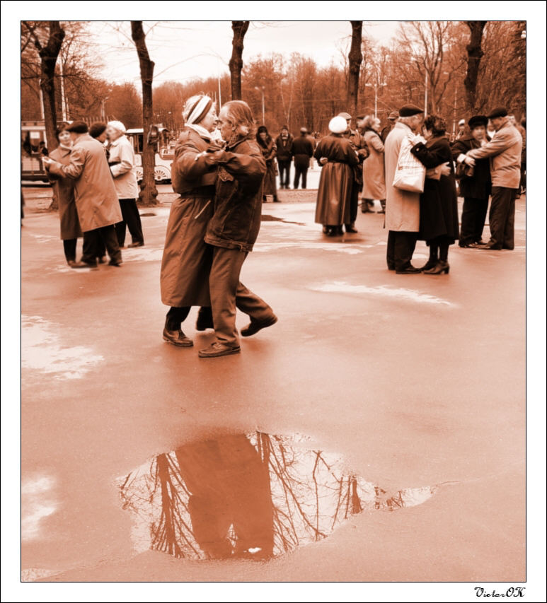 photo "Moscow tango in retro style #3" tags: misc., genre, 