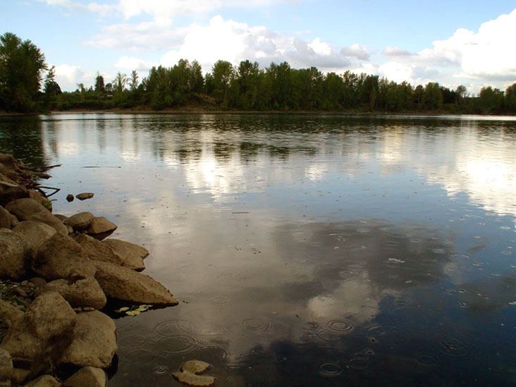 фото "**Before ..." метки: пейзаж, вода, облака