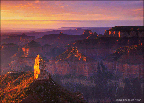 фото "Canyon Grandeur" метки: пейзаж, закат, облака