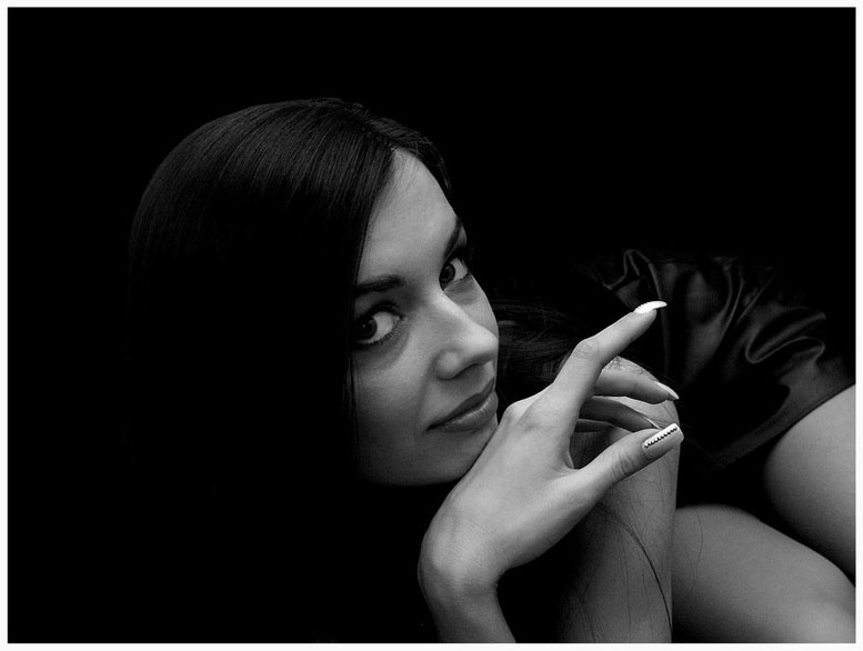 photo "A11" tags: portrait, black&white, woman