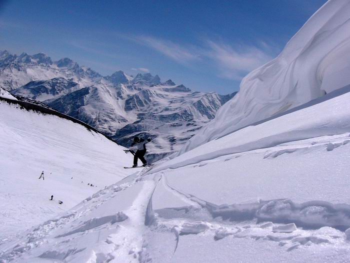 photo "Naduvchiki" tags: landscape, sport, mountains