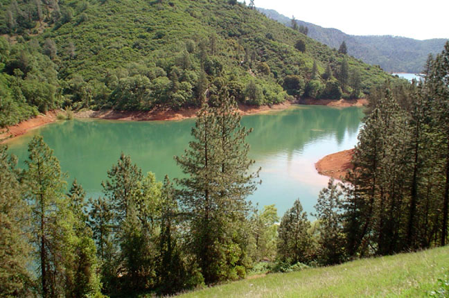 photo "**Shasta Lake**" tags: landscape, mountains, water