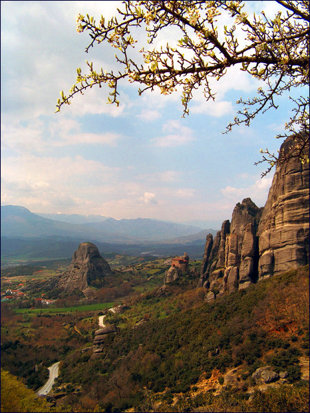 photo "Greece. Meteor (5) April 2004" tags: travel, landscape, Europe, mountains