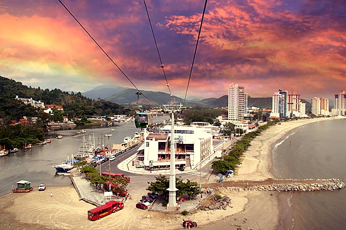 photo "Camboriu beach" tags: landscape, sunset