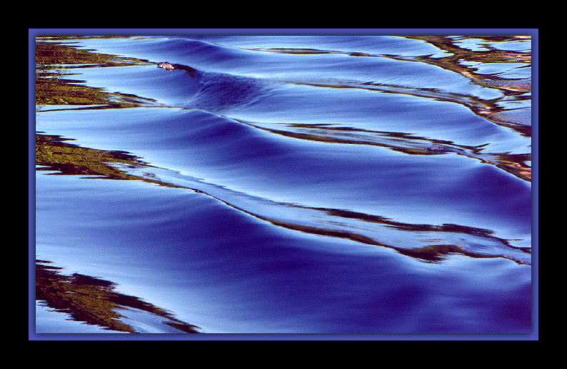 фото "Blue waves... #2" метки: абстракция, пейзаж, вода