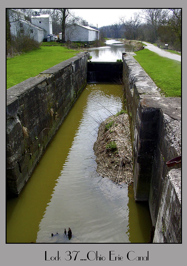 фото "Lock 37  Ohio Erie Canal" метки: архитектура, путешествия, пейзаж, Северная Америка