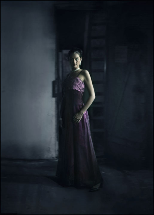 photo "her purple dress" tags: misc., 