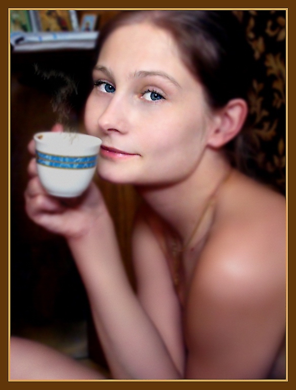 photo "Aroma of coffee" tags: portrait, woman