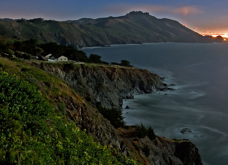 photo "Marin Headlands" tags: travel, landscape, North America, night