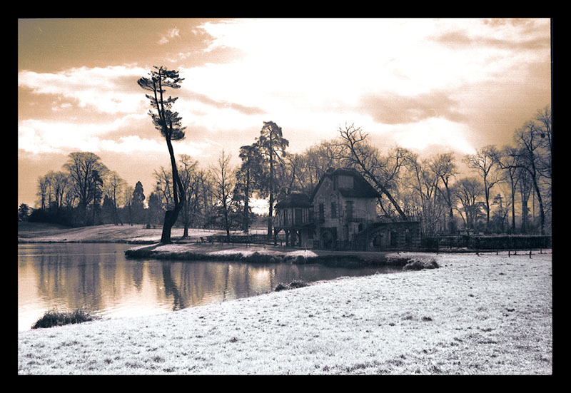 фото "Versalles farm" метки: пейзаж, фотомонтаж, зима