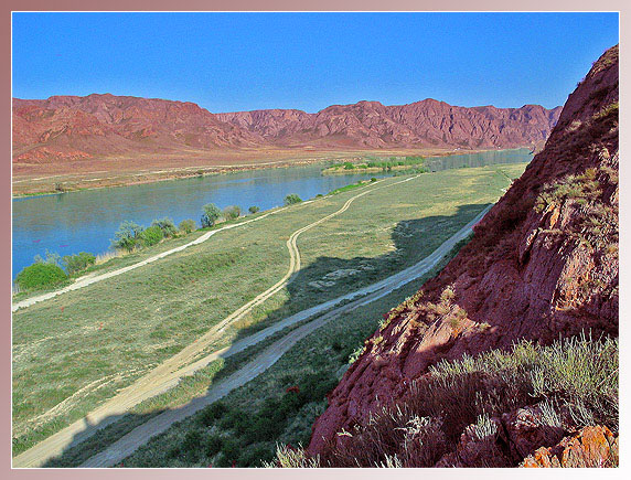 photo "Mountain river "Ili"" tags: landscape, mountains, water