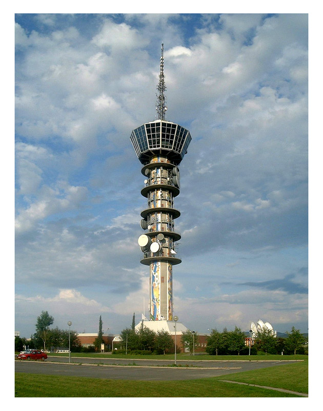 photo "TV tower of Trondheim" tags: architecture, landscape, 