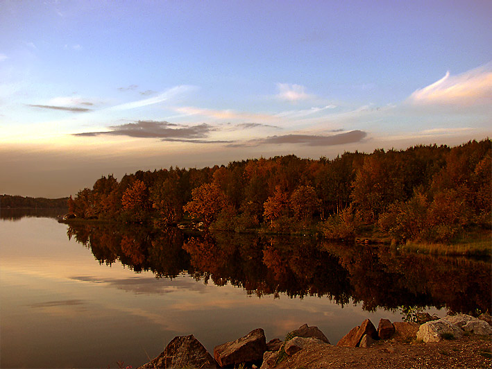 фото "*" метки: пейзаж, закат, осень