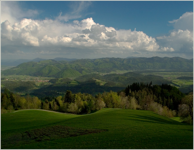 photo "There rains go slanting" tags: landscape, montage, spring