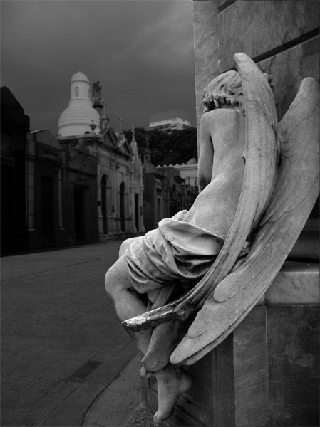 photo "Angel" tags: black&white, 