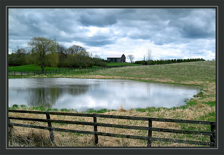 photo "Begining" tags: landscape, clouds, spring