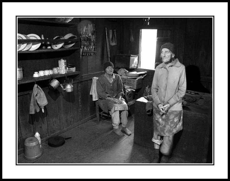 photo "two of us" tags: black&white, 