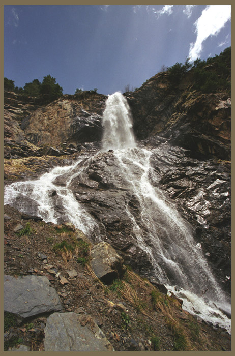 фото "Водопад" метки: пейзаж, вода, горы