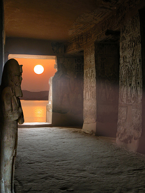 фото "Sunset in the Temple" метки: путешествия, пейзаж, Африка, закат