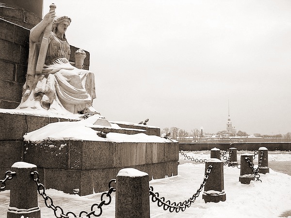 фото "когда един" метки: черно-белые, архитектура, пейзаж, 