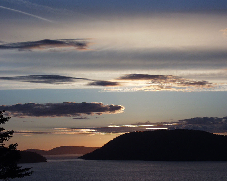 photo "Burrow`s Sunset" tags: landscape, clouds, sunset