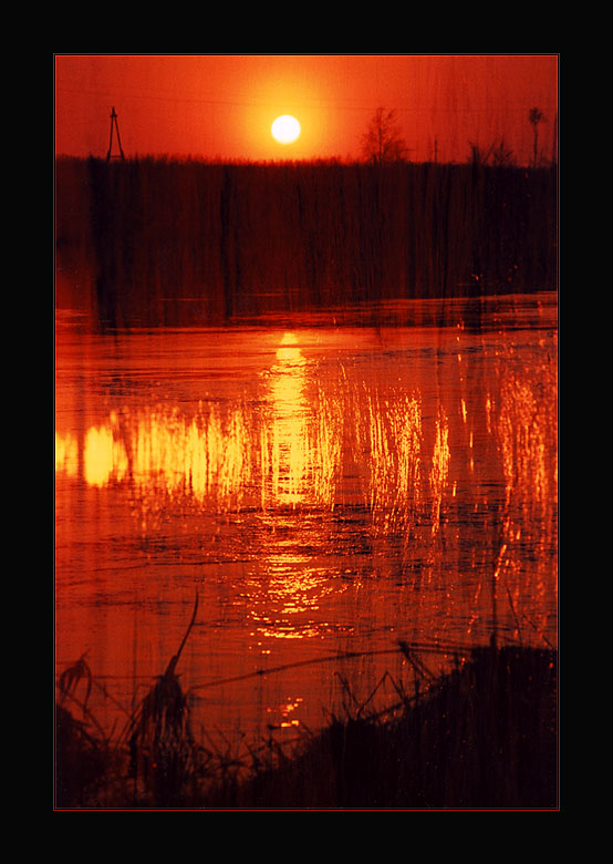 фото "Evening mystery" метки: пейзаж, абстракция, закат