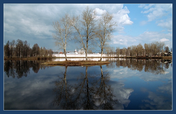 photo "Three Trees / Tihvin" tags: landscape, travel, Europe, spring