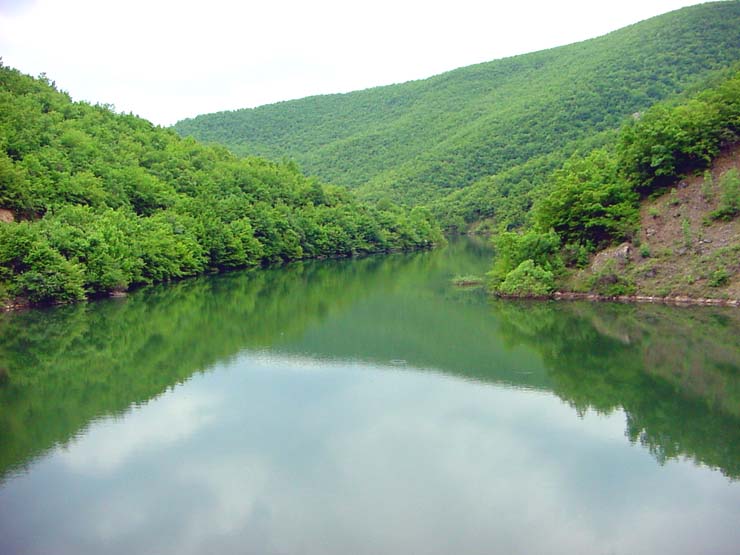 photo "Lake . Morning." tags: landscape, mountains, water