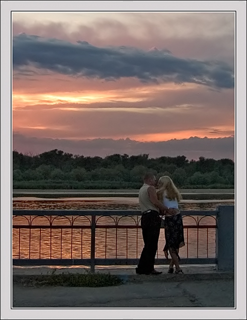 photo "In love" tags: genre, landscape, sunset