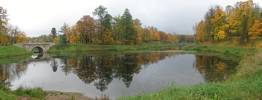 photo "Gatchina. Lake in park" tags: landscape, autumn