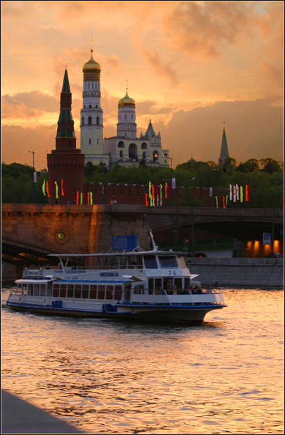 photo "The evening Kremlin" tags: landscape, architecture, sunset