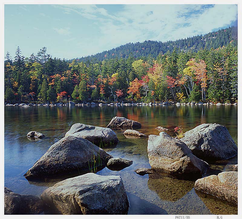 photo "Pond" tags: landscape, mountains, water