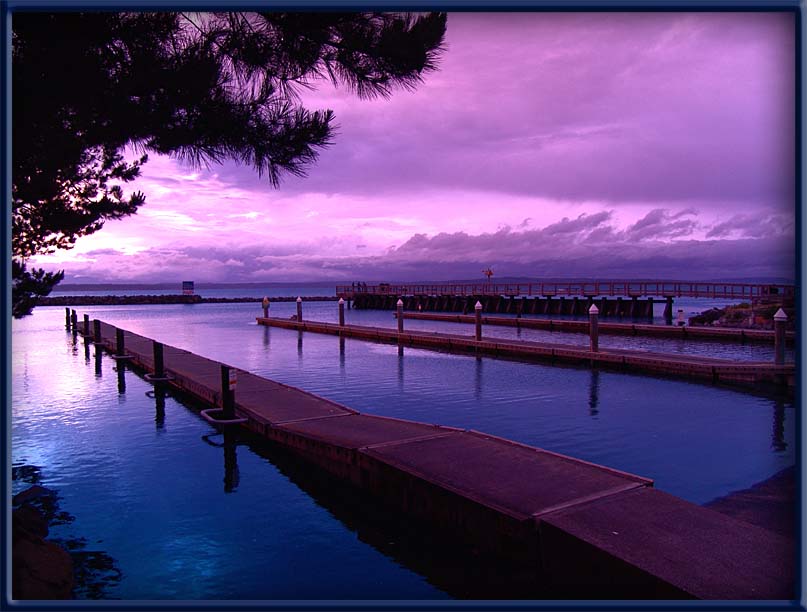 photo "No Blue Skies" tags: landscape, clouds, water