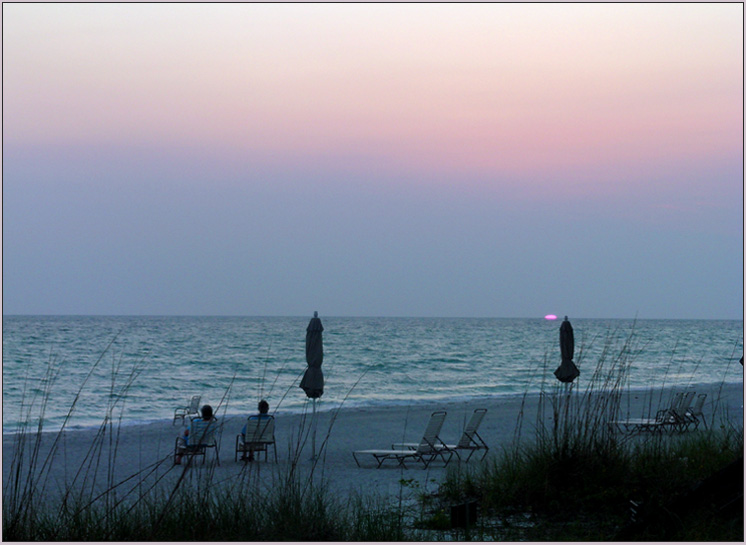 photo "Sunset on the beach" tags: travel, North America