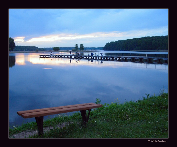 photo "***" tags: landscape, sunset, water