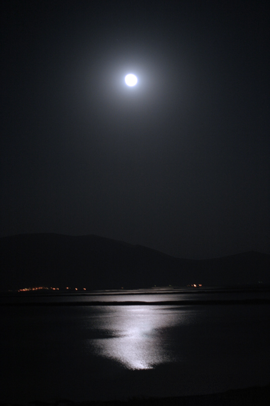 photo "By the light of the full moon" tags: landscape, night