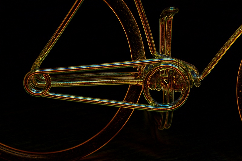 photo "Bicycle" tags: macro and close-up, 