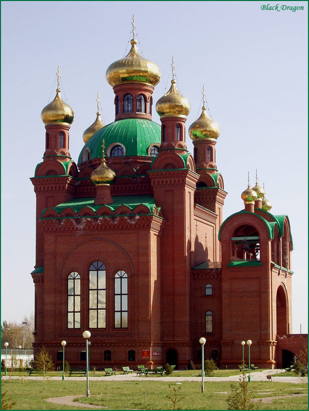 photo "Shine of domes" tags: architecture, landscape, 