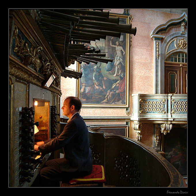 photo "The Organist" tags: portrait, genre, man