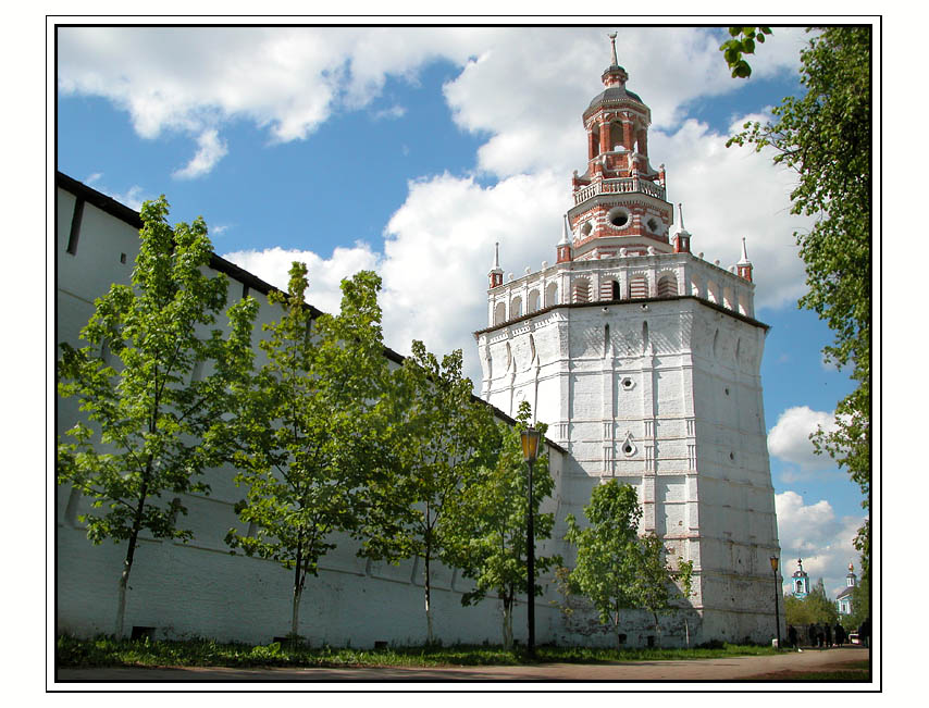 photo "Tower of a monastery" tags: architecture, travel, landscape, Europe