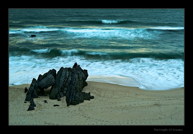 photo "On Your Shore...like a shell to the Ocean" tags: landscape, night, water