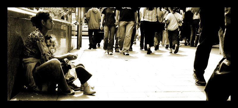 photo "street life" tags: black&white, genre, 