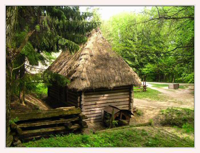 photo "Ancient mill" tags: architecture, landscape, 