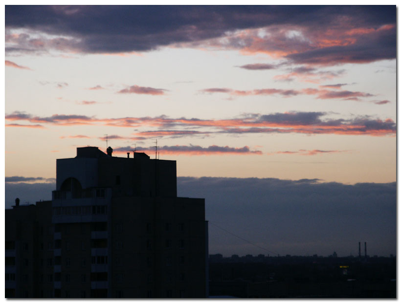 photo "Evening" tags: montage, architecture, landscape, 