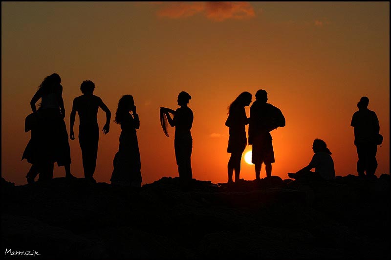 photo "Everyone and his sunset" tags: misc., 