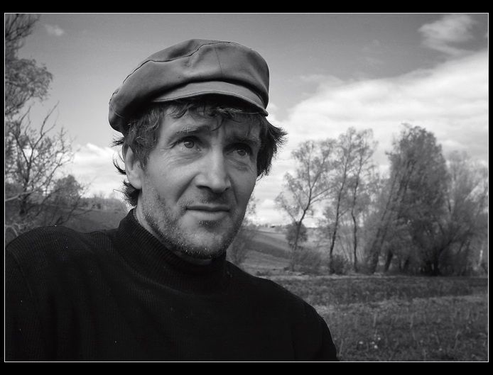 photo "Kolya Noga, the farmer and the gardener" tags: portrait, black&white, man