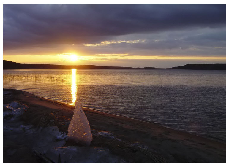 photo "Iceberg" tags: nature, landscape, sunset