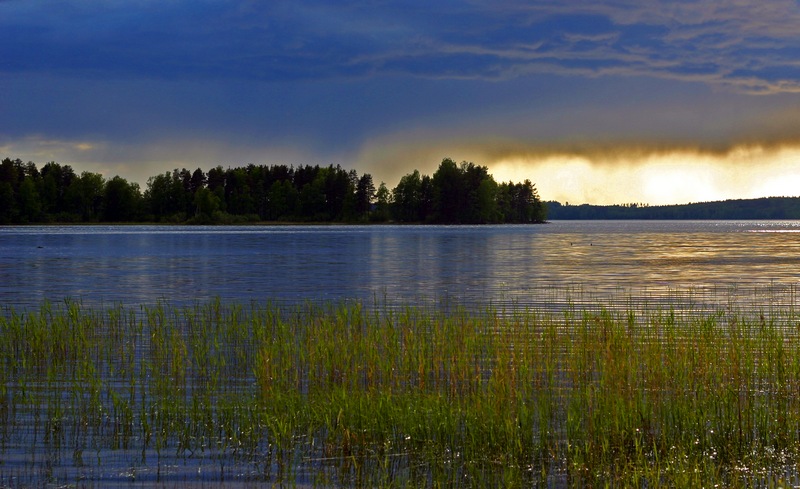 photo "Before storm..." tags: landscape, water