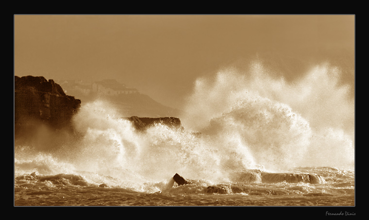 photo "Oceanic fury" tags: landscape, water