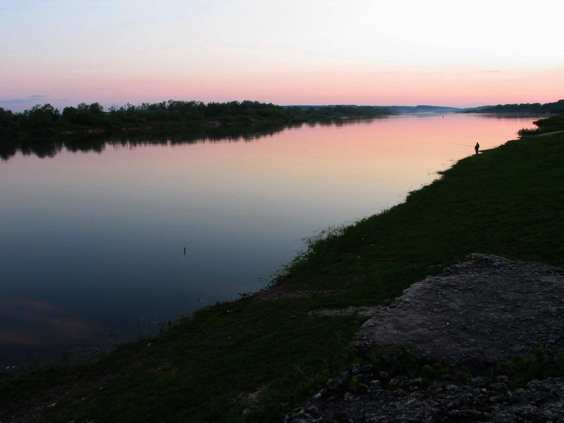 photo "the evening" tags: landscape, sunset, water